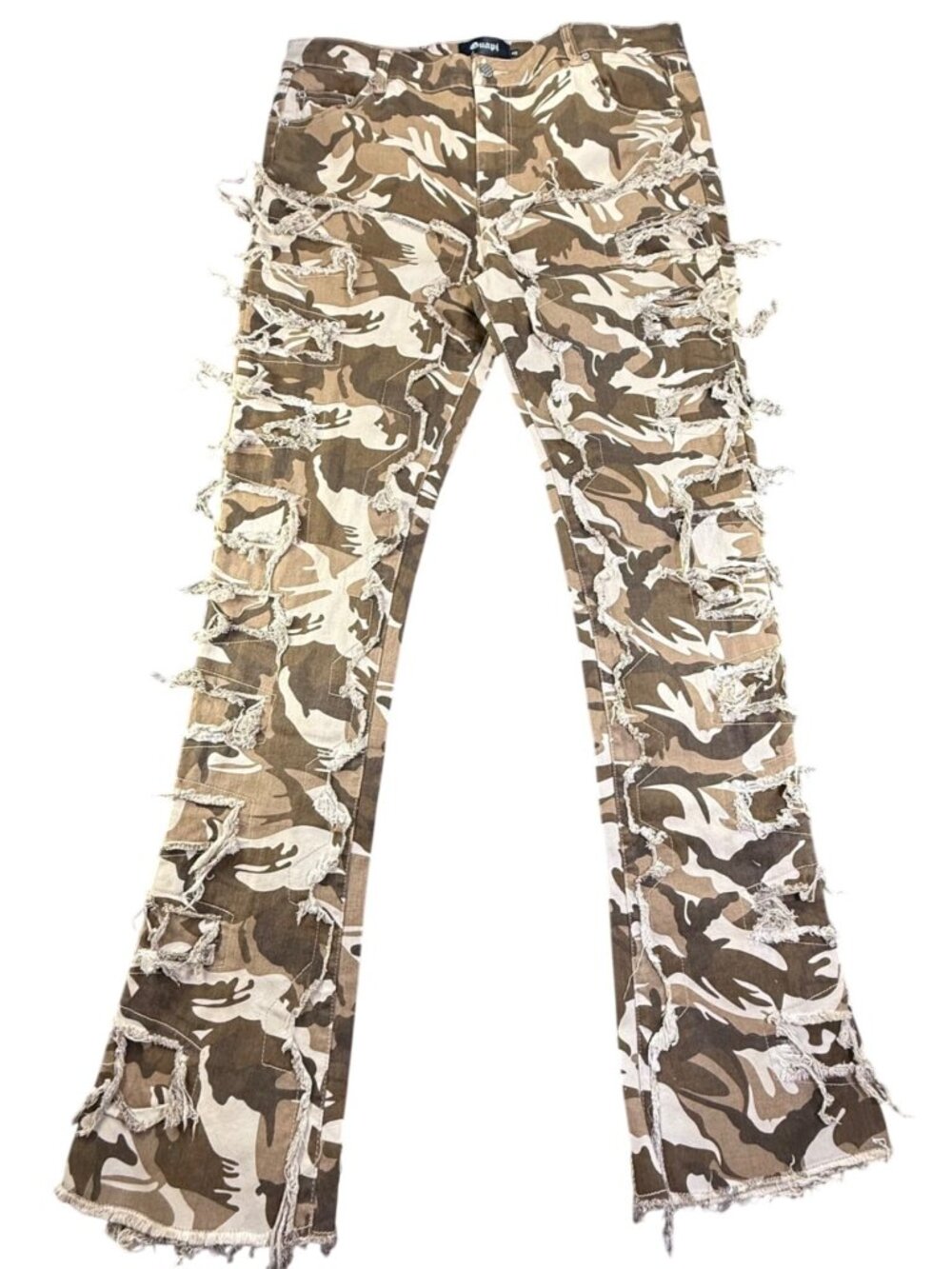 Guapi Camo Blood Diamond Stacked Denim Jeans Rockstar Mens Size 40 Worn 1X EUC